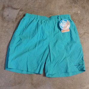 Columbia Omni Shade Teal Green UPC 50 Shorts